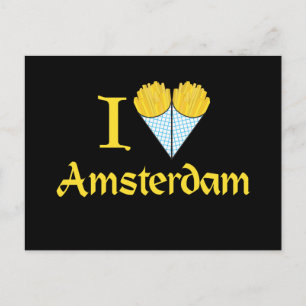 I Heart Amsterdam Postcard