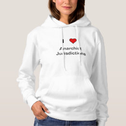 I heart Anarchist Jurisdictions Hoodie