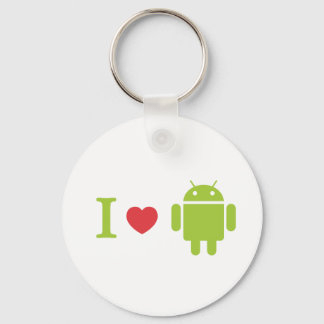 I heart Android Key Ring