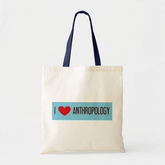 I heart Anthropology Tote Bag (Front)