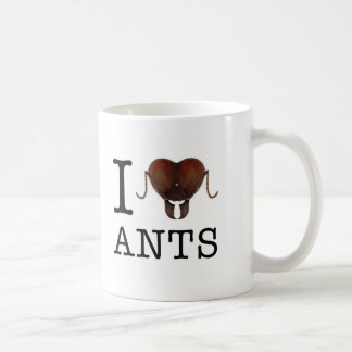 I heart ants mug