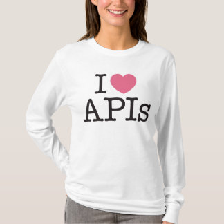 I Heart APIs Long Sleeve Womens Shirt