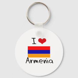 I HEART ARMENIA KEY RING