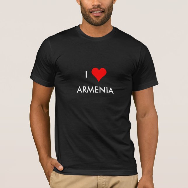 i heart armenia T-Shirt (Front)