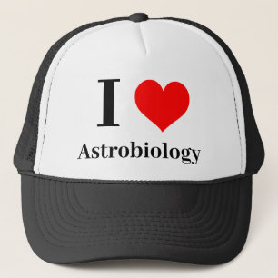 I heart Astrobiology Trucker Hat