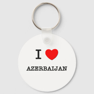 I HEART AZERBAIJAN KEY RING