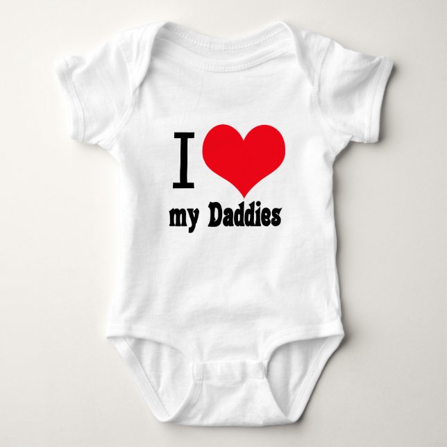I HEART BABY BODYSUIT (Front)