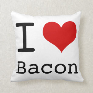I heart Bacon Cushion