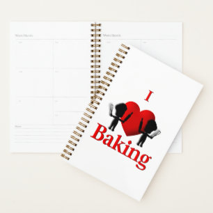 I Heart Baking Bakers Planner