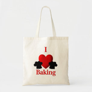 I Heart Baking Double Sided Tote Bag
