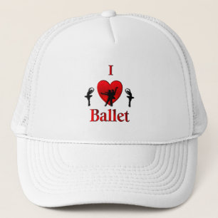 I Heart Ballet Trucker Hat