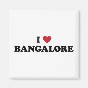 I Heart Bangalore India Magnet