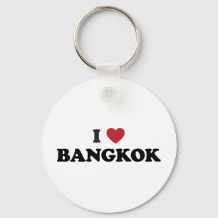 I Heart Bangkok Thailand Key Ring