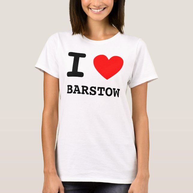 I Heart Barstow Shirt (Front)