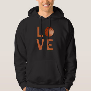 I Heart Basketball I Do Love Basketball Hoodie