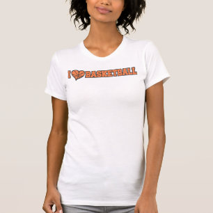 I heart Basketball Love T-Shirt