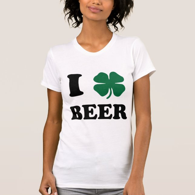 I Heart Beer T-Shirt (Front)