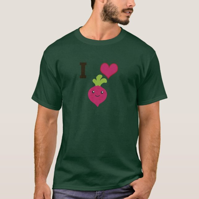 I heart beets T-Shirt (Front)