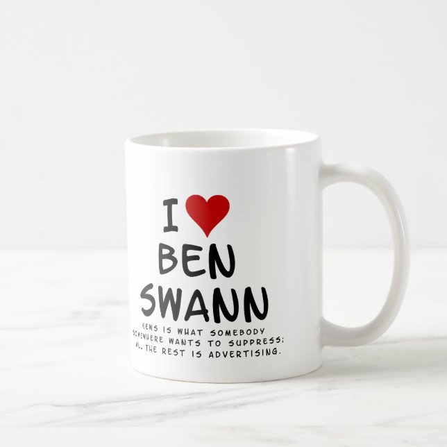 I heart Ben Swann mug (Right)
