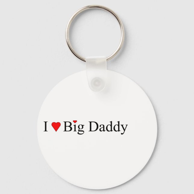 I Heart Big Daddy Key Ring (Front)