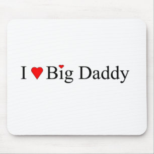 I Heart Big Daddy Mouse Pad