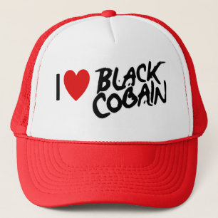 I Heart Black Cobain.pdf Trucker Hat