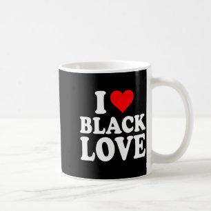 I Heart Black Love Cute Matching Couples African A Coffee Mug