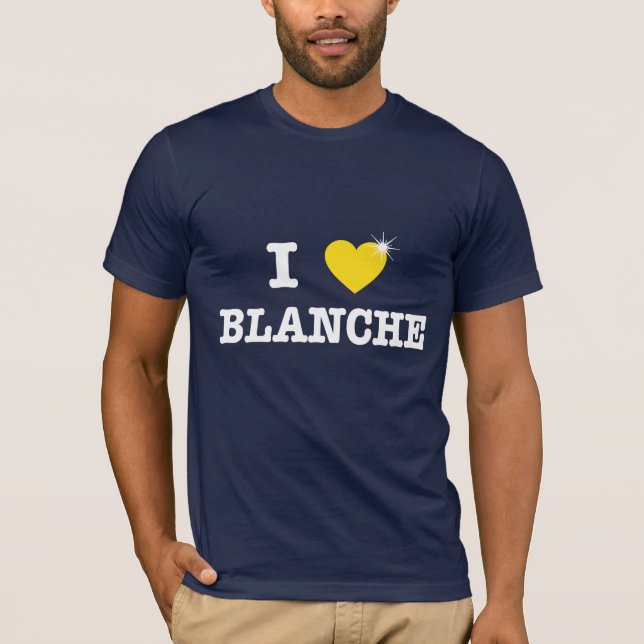 I Heart Blanche T-Shirt (Front)