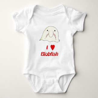 I heart blob baby bodysuit