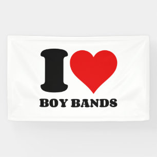 I HEART BOY BANDS BANNER