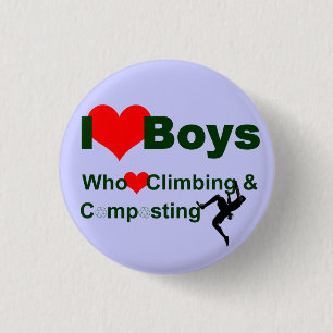 I heart boys who heart climbing and buttons