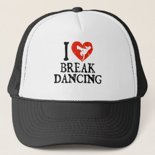 I Heart Breakdancing - Girl Trucker Hat