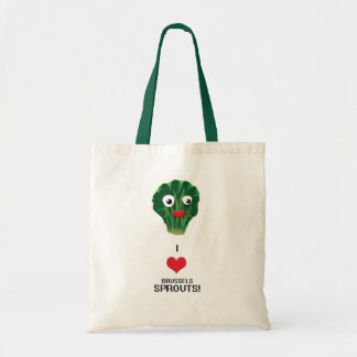 I Heart Brussels Sprouts tote bag