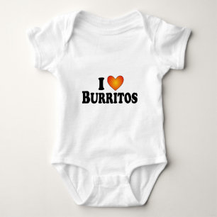 I (heart) Burritos - Lite Multi-Product T-Shirt Baby Bodysuit