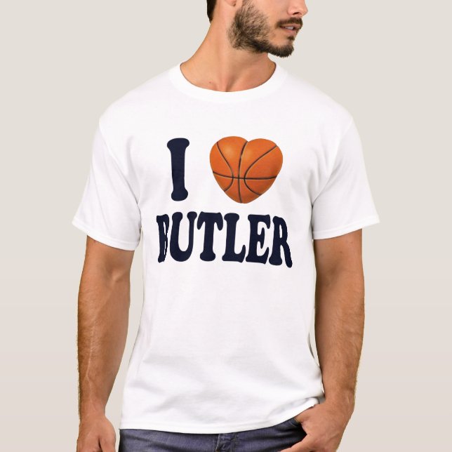I Heart Butler T-Shirt (Front)