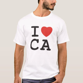 I heart CA T-Shirt