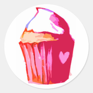 i heart cake Sticker