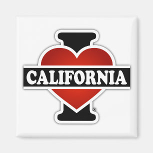 I Heart California Magnet