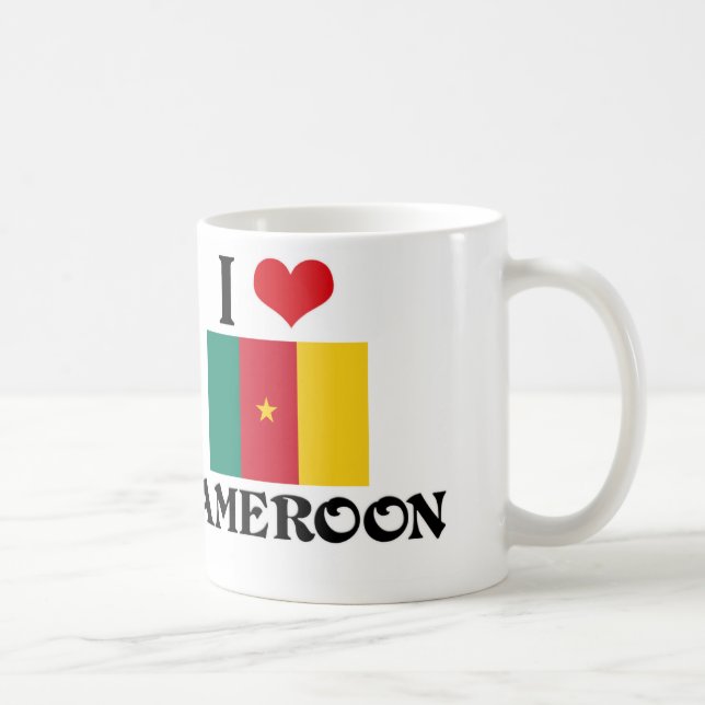 I HEART CAMEROON COFFEE MUG (Right)
