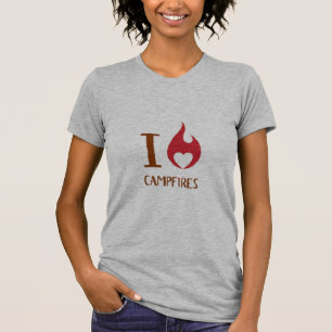 I Heart Campfires T-Shirt