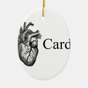 I Heart Cardio Ceramic Tree Decoration