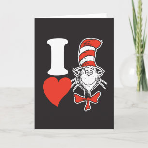 I Heart Cat in the Hat Holiday Card
