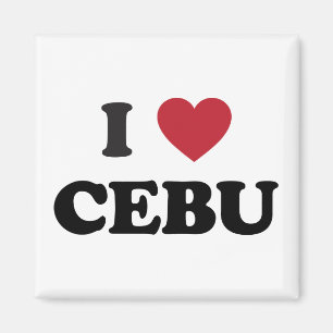 I Heart Cebu Philippines Magnet