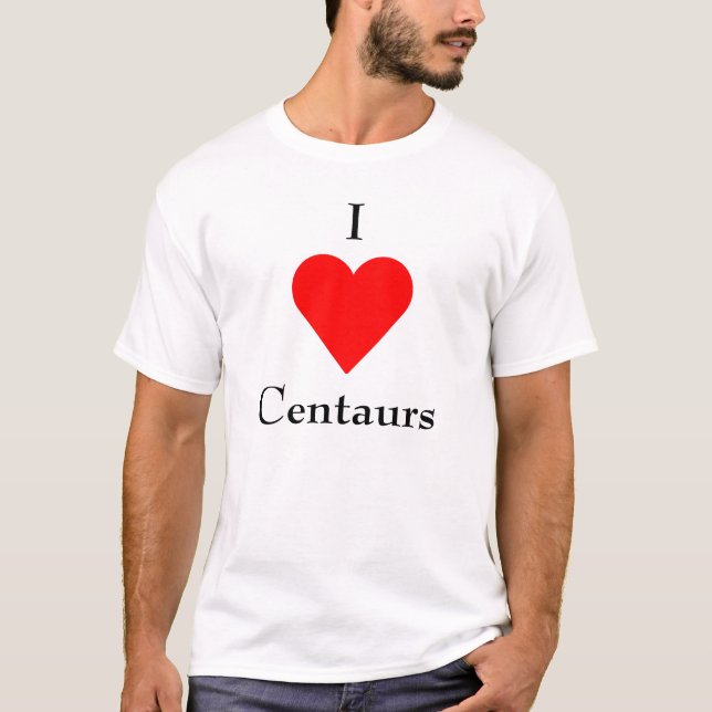 I Heart Centaurs T-Shirt (Front)