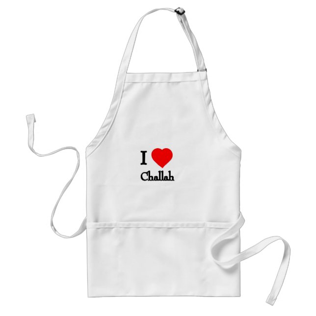 I Heart Challah Standard Apron (Front)