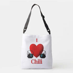 I Heart Chilli Crossbody Bag