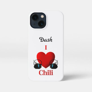 I Heart Chilli Personal  iPhone 13 Mini Case