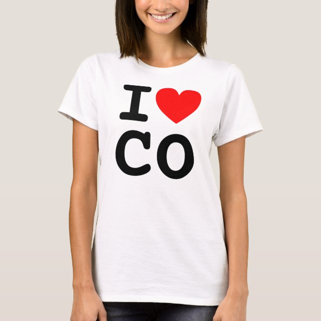 I Heart CO Shirt (Front)