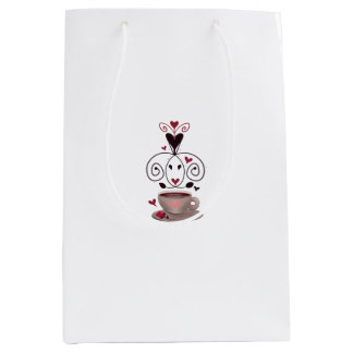 I Heart Coffee Medium Gift Bag