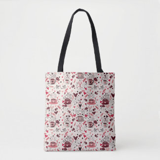I Heart Coffee Tote Bag